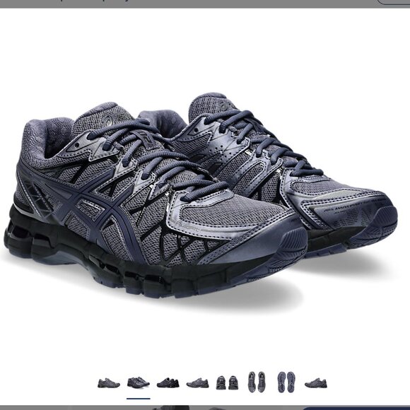 ASICS GEL-KAYANO 20, indigo fog (like new, women's size 6.5 / men's size 5) - Picture 2 of 5